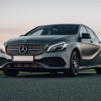 Grey Mercedes