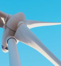 Wind Turbine Blades Closeup Wind Turbine Blades Closeup