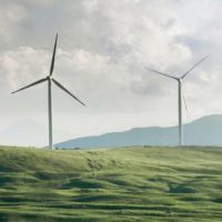 Wind Turbines in Field Wind Turbines in Field
