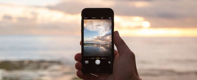 Person Holding Smartphone