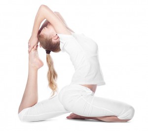 Person doing a Yoga Pose