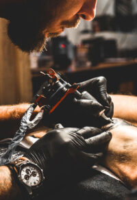 Tattoo Artist at Work 1 Tattoo Artist at Work 1